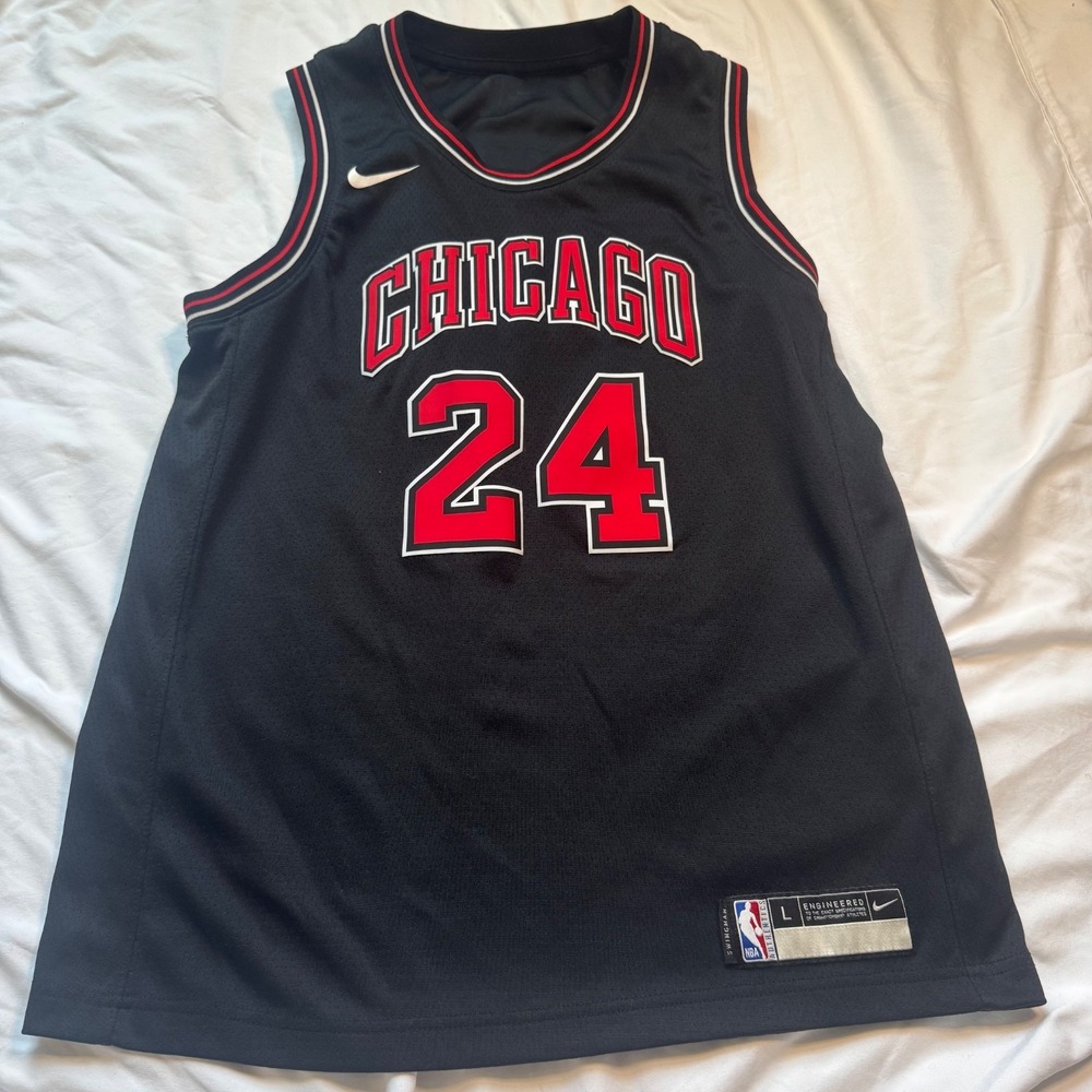 NBA Chicago Bulls Lauri Markkanen Statement Swingman Jersey Youth L Nike Bulls